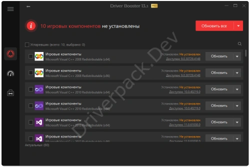 Результаты сканирования